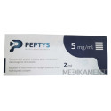 PEPTYS 5 roztok hydrolyzovaného kolagénu 5 mg/ml injekcia pedplnená 2 ml