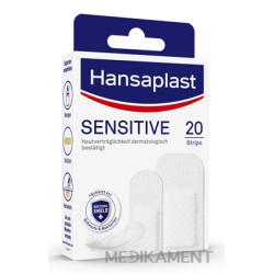 Hansaplast SENSITIVE hypoalergénna náplasť 20 ks