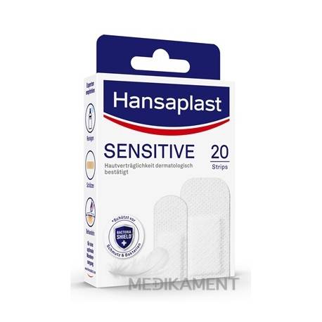 Hansaplast SENSITIVE hypoalergénna náplasť 20 ks