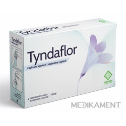 Tyndaflor vaginálny výplach fľaštičky 5 x 140 ml