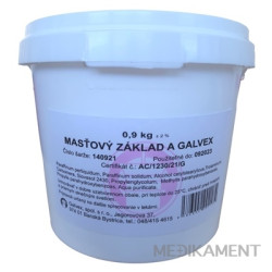 Galvex MASŤOVÝ ZÁKLAD A masť 900 g