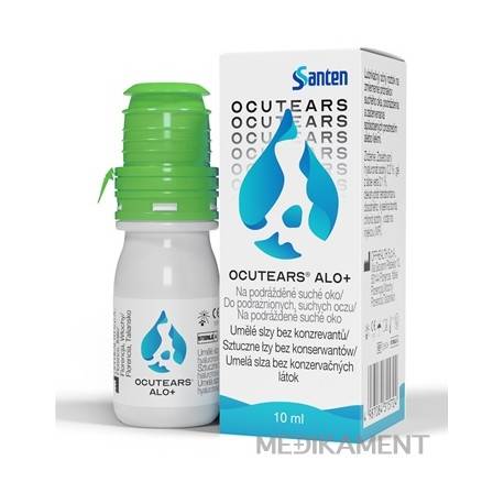 OCUTEARS ALO+ očný roztok bez konzervačných látok 10 ml