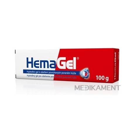HemaGel gél na ošetrenie povrchových poranení 100 g