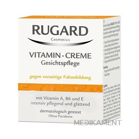 RUGARD VITAMÍNOVÝ KRÉM pleťový krém proti predčasným vráskam 100 ml