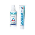 MERIDOL SADA ÚSTNEJ HYGIENY zubná pasta 75 ml + ústna voda 400 ml 1 set