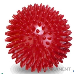 GYMY MASÁŽNA LOPTIČKA - ježko 9 cm červená priemer 9 cm 1 ks