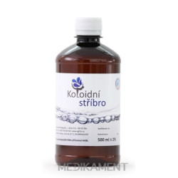 Vieste Koloidné striebro 40 ppm roztok 500 ml