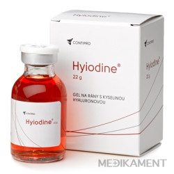 Hyiodine gél na rany s kyselinou hyalurónovou 22 g