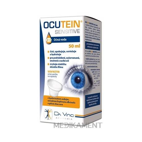 OCUTEIN SENSITIVE očná voda 50 ml