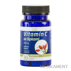 Inca Collagen Vitamín C 500 mg so šípkami tablety s postupným uvoľňovaním 30 ks