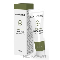 SANTADERM CREAM UREA 30% AND OLIVE OIL krém s ureou a olivovým olejom 50 ml