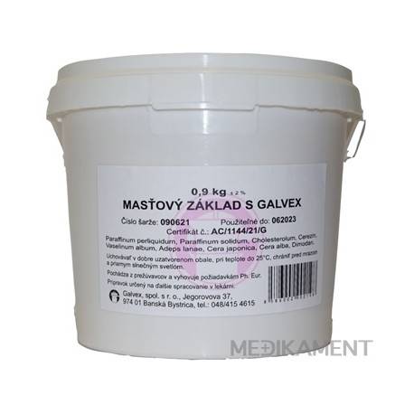 Galvex MASŤOVÝ ZÁKLAD S masť 900 g