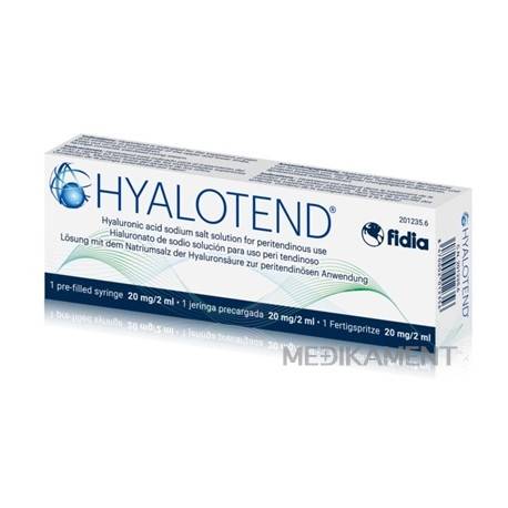HYALOTEND viskoelastický roztok s kyselinou hyalurónovou 2 ml