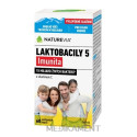 NATUREVIA LAKTOBACILY "5" Imunita s vitamínom C kapsuly 60 ks
