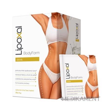 Lipoxal BodyForm Drink vrecúška 30 x 8 g Lipoxal BodyForm Drink vrecúška 30 x 8 g