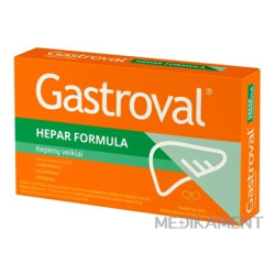 Gastroval HEPAR FORMULA kapsuly 30 ks