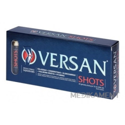 VERSAN SHOTS ampulky pomarančová príchuť 30 x 10 ml