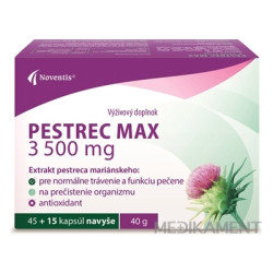 Noventis PESTREC MAX 3500 mg kapsuly 60 ks