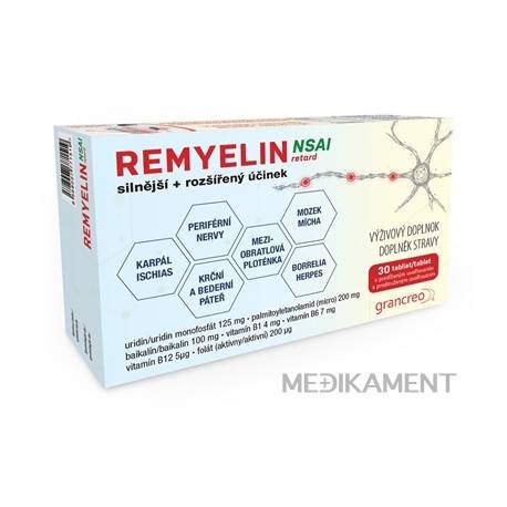 REMYELIN NSAI retard tablety s predĺženým uvoľňovaním 30 ks