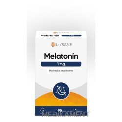 LIVSANE Melatonín 1 mg tablety 90 ks