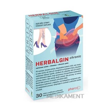 HERBALGIN chronic tablety 30 ks