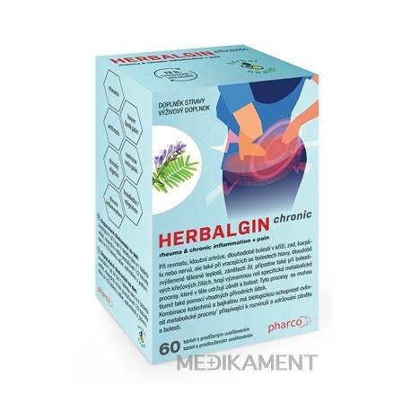 HERBALGIN chronic tablety 60 ks