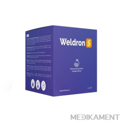 Weldron S prášok pomarančová príchuť 450 g