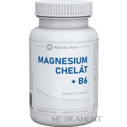 Pharma Activ MAGNESIUM CHELÁT + B6 kapsuly 60 ks