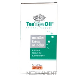 Dr. Müller Tea Tree Oil MASÁŽNY KRÉM NA NOHY 200 ml