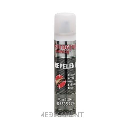PREDATOR PARAZIT Repelent proti vši detskej sprej 100 ml