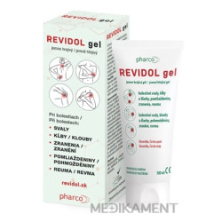 REVIDOL gél jemne hrejivý pri bolesti 100 ml
