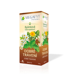 MEGAFYT Bylinková lekáreň DOBRÉ TRÁVENIE bylinný čaj 20 x 1,5 g