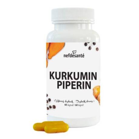 nefdesanté KURKUMIN PIPERIN kapsuly 60 ks