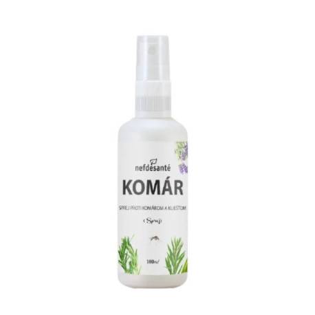 nefdesanté KOMÁR sprej proti komárom a kliešťom 100 ml