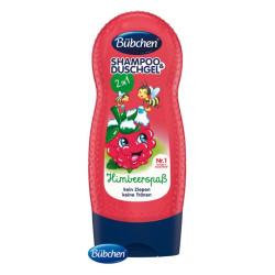 BUBCHEN KIDS SHP+SPRCH. GÉL 2v1 VESELÁ MALINA 230 ml