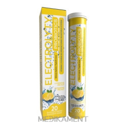 ELECTROLYTY PROBIOTICS Citrón šumivé tablety 1x20 ks