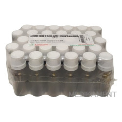 FAGRON Liekovka 10 ml hnedá uzáver so štetčekom priemer uzáveru 18 mm 30 ks