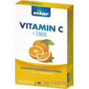 VITAR VITAMÍN C + ZINOK tbl oro s príchuťou pomaranč 1x30 ks