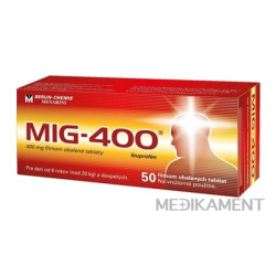 MIG-400 tablety 400 mg 50 ks