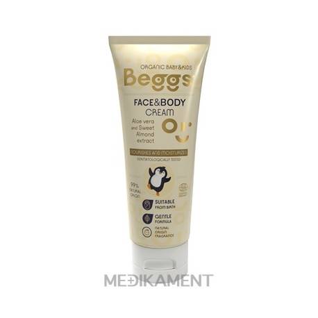 Beggs BABY&KIDS Detský KRÉM na pleť a telo hydratačný 75 ml