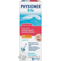 PHYSIOMER Baby Hypertonický nosový sprej s obsahom morskej vody 115 ml