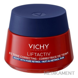 VICHY LIFTACTIV B3 NIGHT CREAM PURE RETINOL nočný tónovací krém s čistým retinolom 50 ml