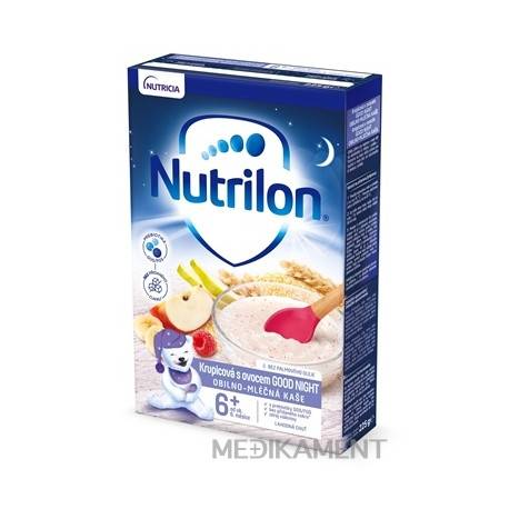 Nutrilon obilno-mliečna kaša krupicová s ovocím GOOD NIGHT 225 g