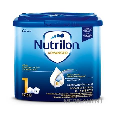 Nutrilon Advanced 1 počiatočná mliečna dojčenská výživa v prášku 350 g