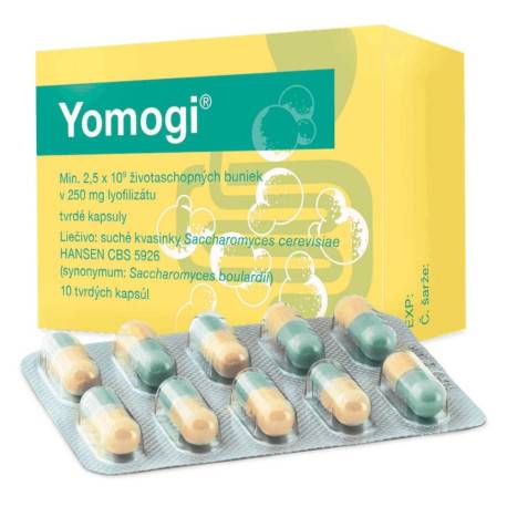 YOMOGI tvrdé kapsuly 250 mg 10 ks