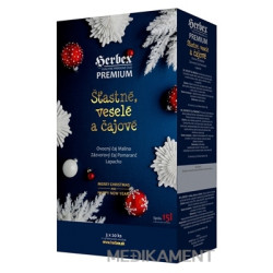 HERBEX Premium Štastné, veselé a čajové čaje (ovocný čaj + zázvorový čaj + lapacho) 