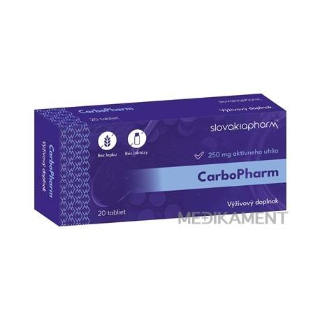 Slovakiapharm CarboPharm tablety 20 ks