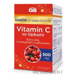 GS Vitamín C 500 100+30TBL SO SIPK.DARCEK 301579