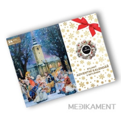 LEROS BYLINNÝ ADVENTNÝ KALENDÁR S BETLEHEMOM 4 vrecúška 24 ks + darček 1 set