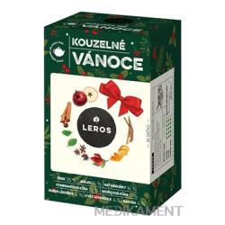 LEROS KÚZELNÉ VIANOCE bylinný čaj s korením aromatizovaný vrecúška 20 x 2 g